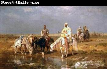 unknow artist Arab or Arabic people and life. Orientalism oil paintings  361